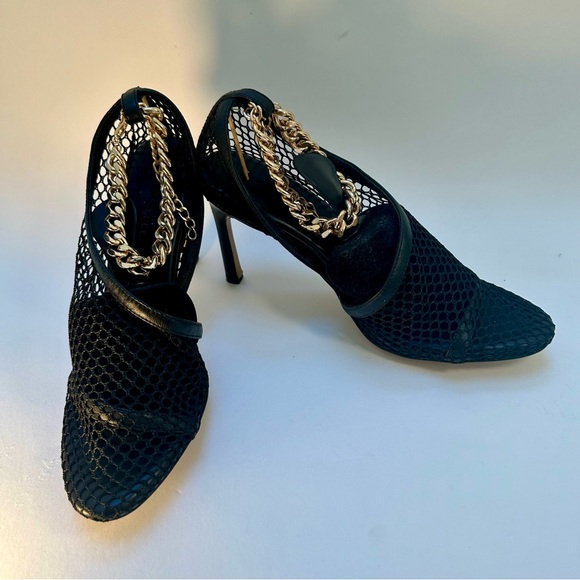 Bottega Veneta Chain Stretch Net Pumps - Picture 8 of 12